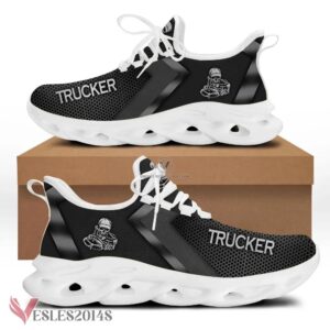 Trucker Custom Shoes, Best Running Shoes For Fans - Vesles2014S 1