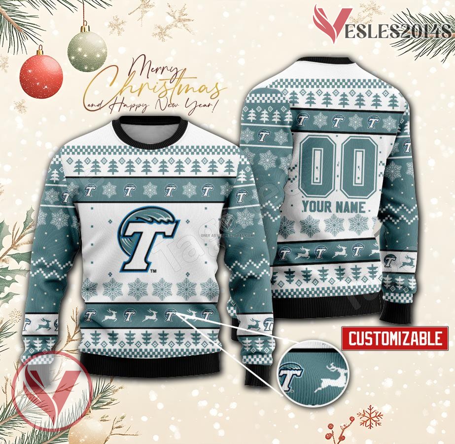 Tulane College Rugby Custom Ugly Christmas Sweater, Unique Gift For Fans - Vesles2014s