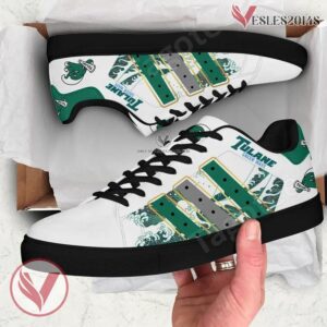 Tulane Green Wave Print Stan Smith Shoes, Best Sneaker For Fans - Vesles2014s
