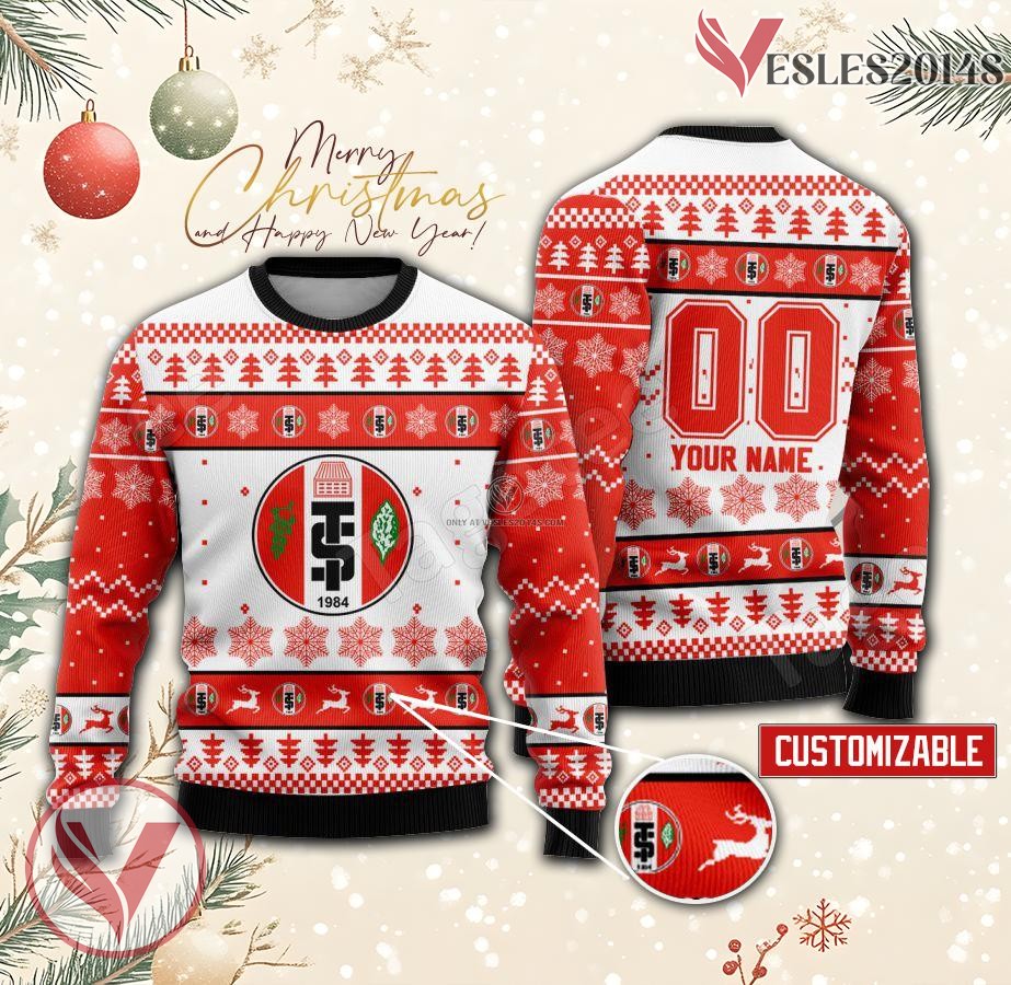 Turgutluspor Custom Ugly Christmas Sweater, Unique Gift For Fans - Vesles2014s