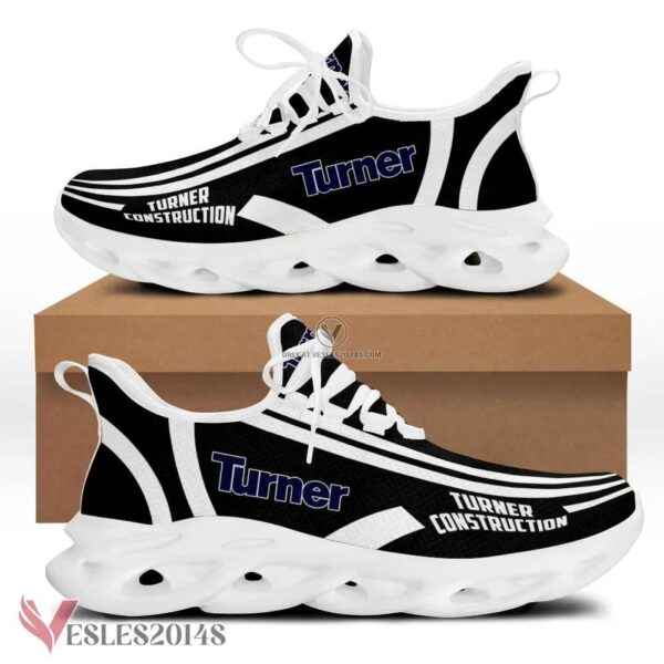 Turner Construction Logo Custom Shoes, Best Running Shoes For Fans - Vesles2014S 1
