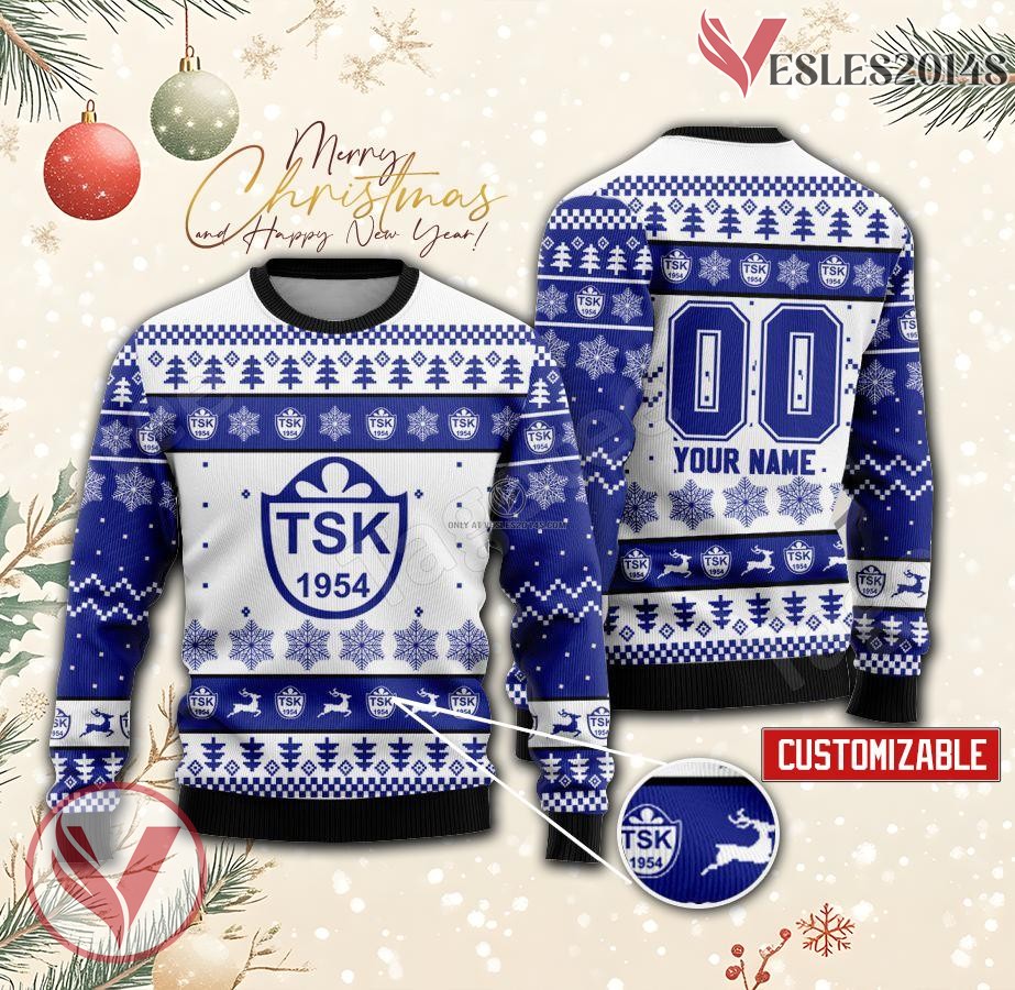 Tuzlaspor Custom Ugly Christmas Sweater, Unique Gift For Fans - Vesles2014s