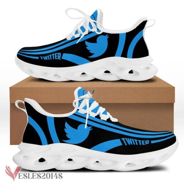 Twitter Logo Custom Shoes, Best Running Shoes For Fans - Vesles2014S 1