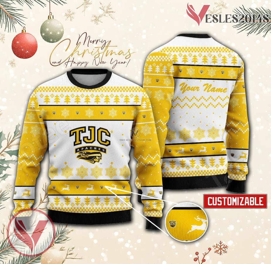 Tyler Junior College Custom Ugly Christmas Sweater, Unique Gift For Fans - Vesles2014s