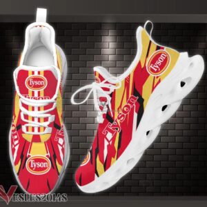 Tyson Foods Logo Custom Shoes, Best Running Shoes For Fans - Vesles2014S 1