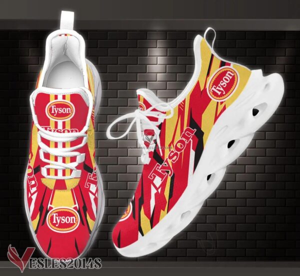 Tyson Foods Logo Custom Shoes, Best Running Shoes For Fans - Vesles2014S 1