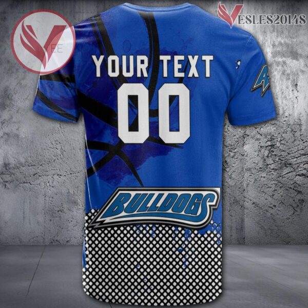 UNC Asheville Bulldogs Basketball Grunge Pattern Unique Personalized T Shirts - Vesles2014S 1