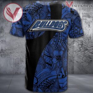 UNC Asheville Bulldogs NCAA Polynesian Pattern Shirt, Unique Gifts For Fans - Vesles2014s 1