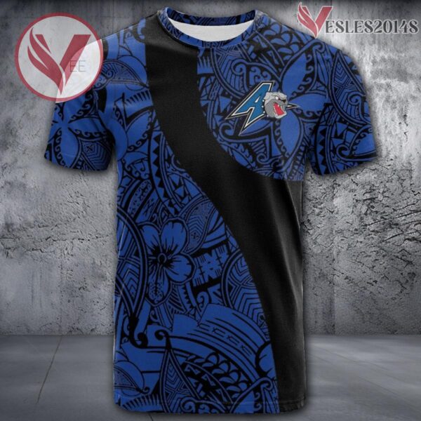 UNC Asheville Bulldogs NCAA Polynesian Pattern Shirt, Unique Gifts For Fans - Vesles2014s
