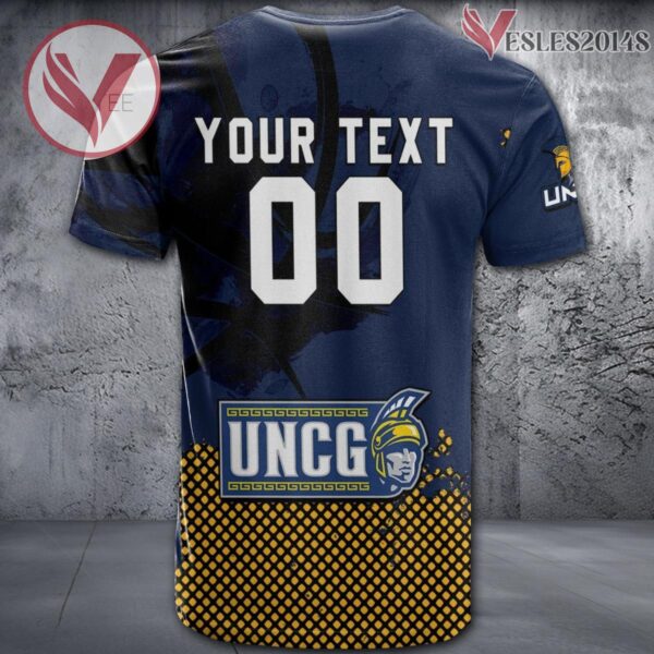 UNC Greensboro Spartans Basketball Grunge Pattern Unique Personalized T Shirts - Vesles2014S 1