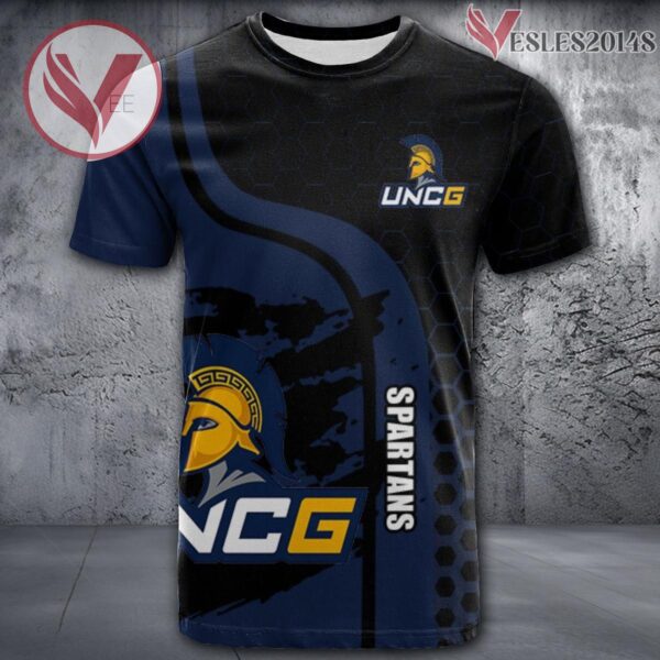 UNC Greensboro Spartans NCAA Custom Shirt, Unique Sport Gifts For Fans - Vesles2014s