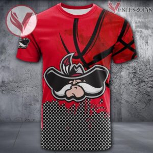 UNLV Rebels Basketball Grunge Pattern Unique Personalized T Shirts - Vesles2014S