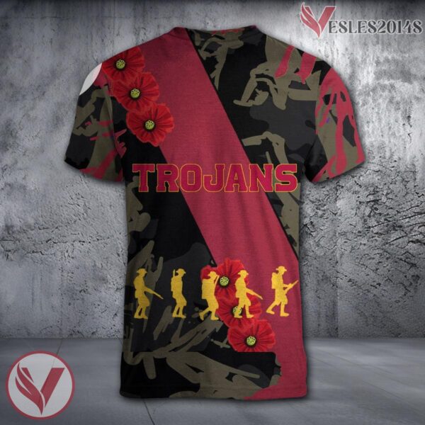 UNLV Rebels NCAA With Red Poppy Flower 3D Shirt, Unique Gift For Fans - Vesles2014S 1