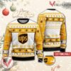 UPS Logo Personalized Ugly Christmas Sweater, Unique Gift For Fans - Vesles2014s