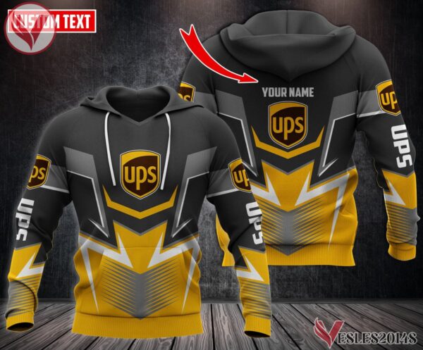 UPS Uniform Custom Clothes Style 100, Unique Gifts For Employee - Vesles2014s