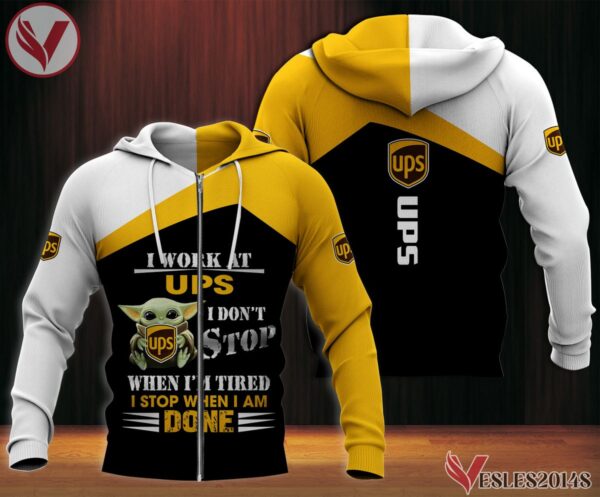 UPS Uniform Custom Clothes Style 108, Unique Gifts For Employee - Vesles2014s 1