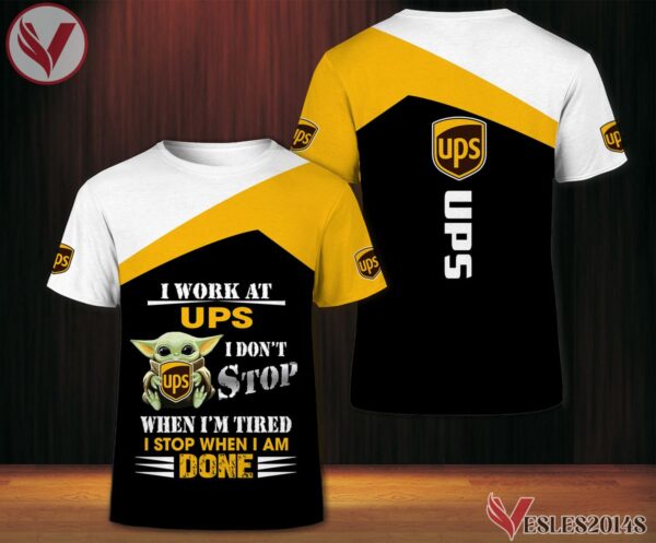 UPS Uniform Custom Clothes Style 108, Unique Gifts For Employee - Vesles2014s 3