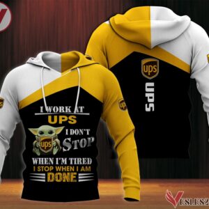 UPS Uniform Custom Clothes Style 108, Unique Gifts For Employee - Vesles2014s