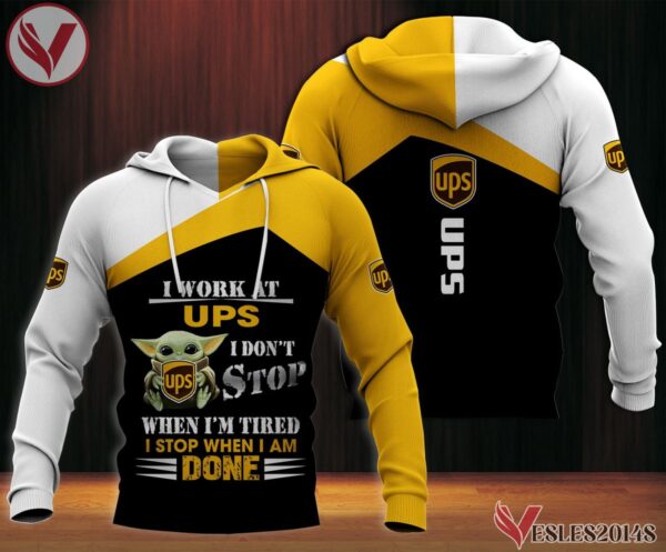 UPS Uniform Custom Clothes Style 108, Unique Gifts For Employee - Vesles2014s