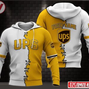 UPS Uniform Custom Clothes Style 115, Unique Gifts For Employee - Vesles2014s