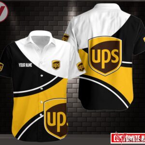 UPS Uniform Custom Clothes Style 120, Unique Gifts For Employee - Vesles2014s 2