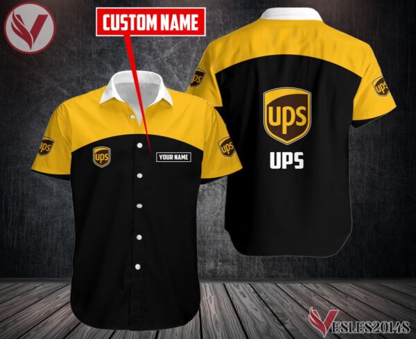 UPS Uniform Custom Clothes Style 122, Unique Gifts For Employee - Vesles2014s 2