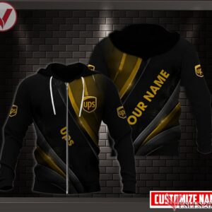 UPS Uniform Custom Clothes Style 13, Unique Gifts For Employee - Vesles2014s 4