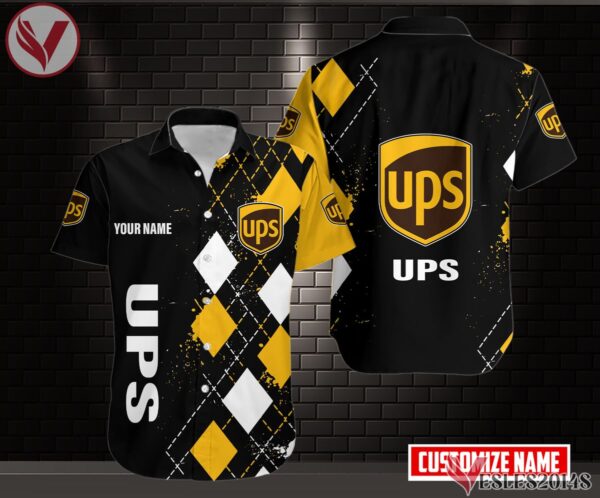 UPS Uniform Custom Clothes Style 130, Unique Gifts For Employee - Vesles2014s 2