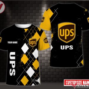 UPS Uniform Custom Clothes Style 130, Unique Gifts For Employee - Vesles2014s 3