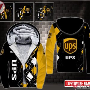 UPS Uniform Custom Clothes Style 130, Unique Gifts For Employee - Vesles2014s