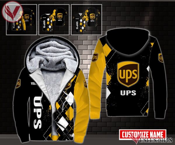 UPS Uniform Custom Clothes Style 130, Unique Gifts For Employee - Vesles2014s