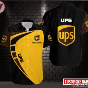 UPS Uniform Custom Clothes Style 133, Unique Gifts For Employee - Vesles2014s 2