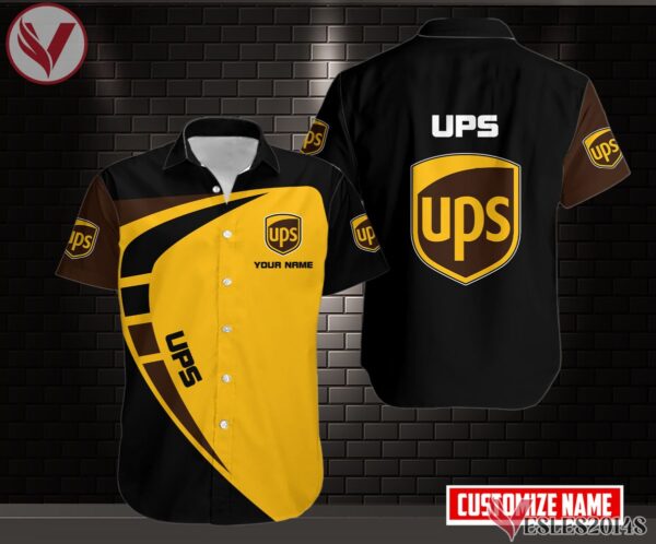 UPS Uniform Custom Clothes Style 133, Unique Gifts For Employee - Vesles2014s 2