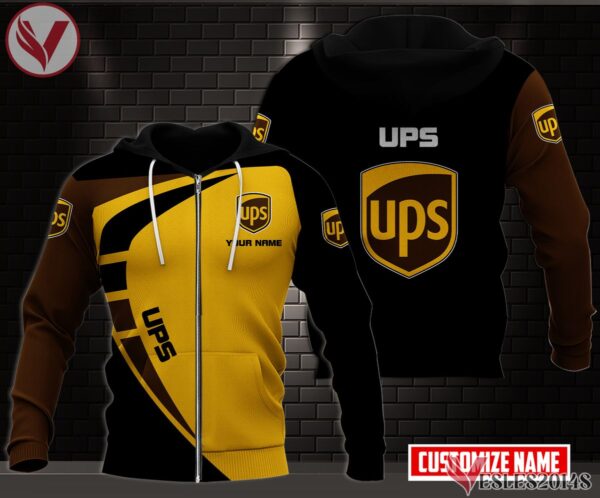 UPS Uniform Custom Clothes Style 133, Unique Gifts For Employee - Vesles2014s 4
