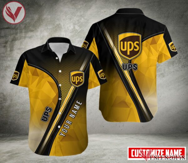UPS Uniform Custom Clothes Style 134, Unique Gifts For Employee - Vesles2014s 3