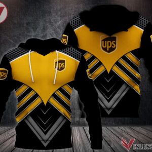 UPS Uniform Custom Clothes Style 136, Unique Gifts For Employee - Vesles2014s 1