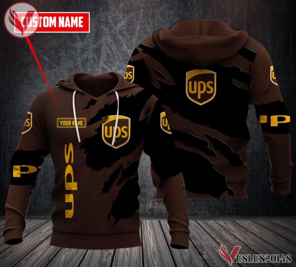 UPS Uniform Custom Clothes Style 139, Unique Gifts For Employee - Vesles2014s 1