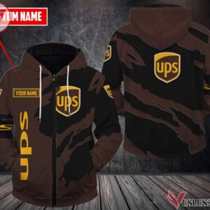 UPS Uniform Custom Clothes Style 139, Unique Gifts For Employee - Vesles2014s 2