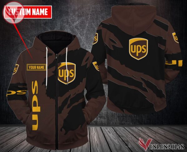UPS Uniform Custom Clothes Style 139, Unique Gifts For Employee - Vesles2014s 2