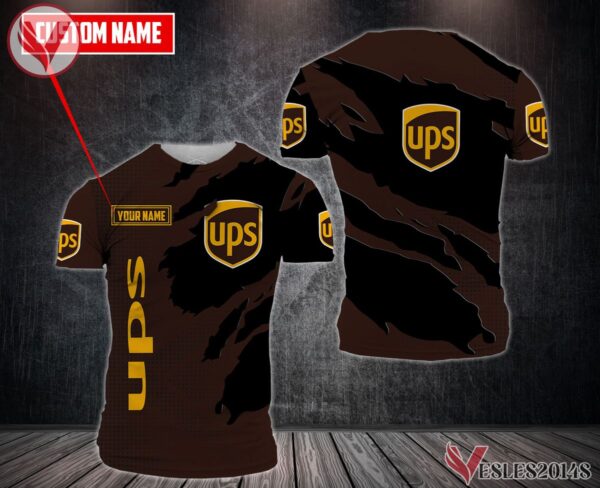 UPS Uniform Custom Clothes Style 139, Unique Gifts For Employee - Vesles2014s 3