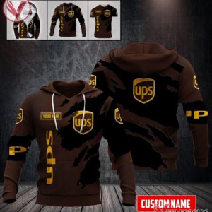 UPS Uniform Custom Clothes Style 139, Unique Gifts For Employee - Vesles2014s