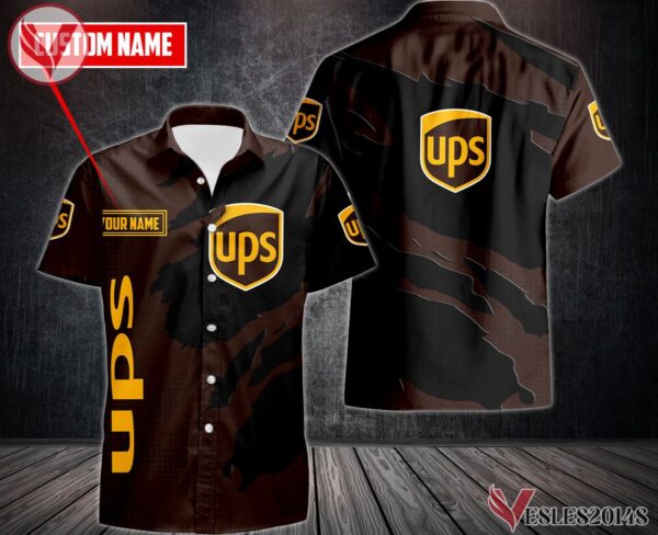 UPS Uniform Custom Clothes Style 139, Unique Gifts For Employee - Vesles2014s 4