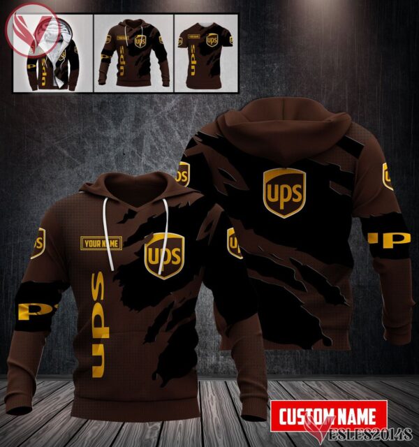 UPS Uniform Custom Clothes Style 139, Unique Gifts For Employee - Vesles2014s