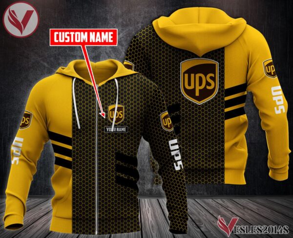 UPS Uniform Custom Clothes Style 82, Unique Gifts For Employee - Vesles2014s 1