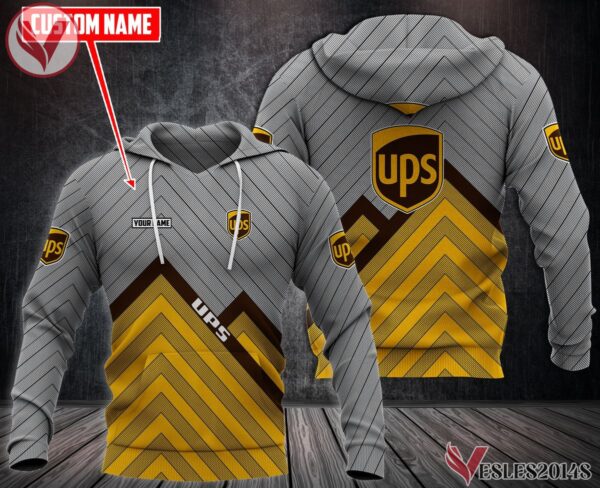 UPS Uniform Custom Clothes Style 83, Unique Gifts For Employee - Vesles2014s