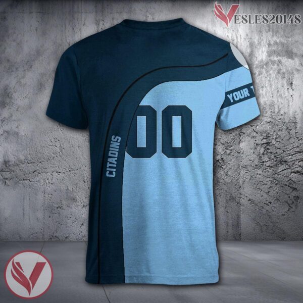 UQAM Citadins Custom Shirt, Curve CA CIS Personalized Gifts For Fans - Vesles2014s 1