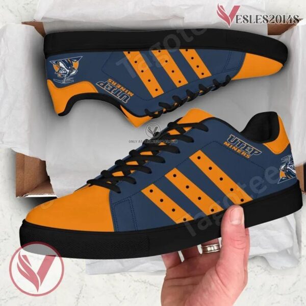 UTEP Miners Print Stan Smith Shoes, Best Sneaker For Fans - Vesles2014s