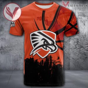 UTPB Falcons Basketball Grunge Pattern Unique Personalized T Shirts - Vesles2014S