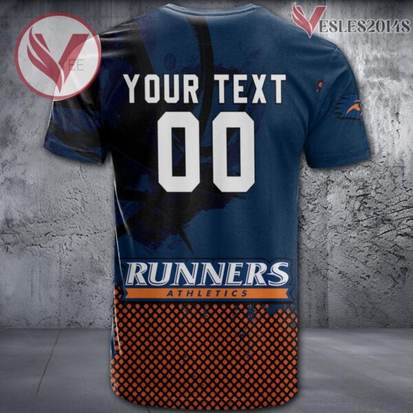 UTSA Roadrunners Basketball Grunge Pattern Unique Personalized T Shirts - Vesles2014S 1
