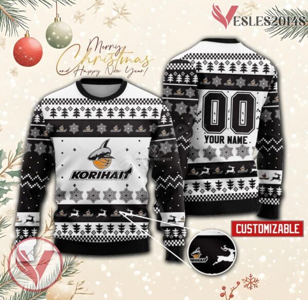 UU-Korihait Uusikaupunki Custom Ugly Christmas Sweater, Unique Gift For Fans - Vesles2014s